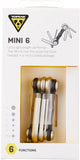 Topeak Mini 6 Folding Tool (2.6X 1.1x0.7-Inch), Black
