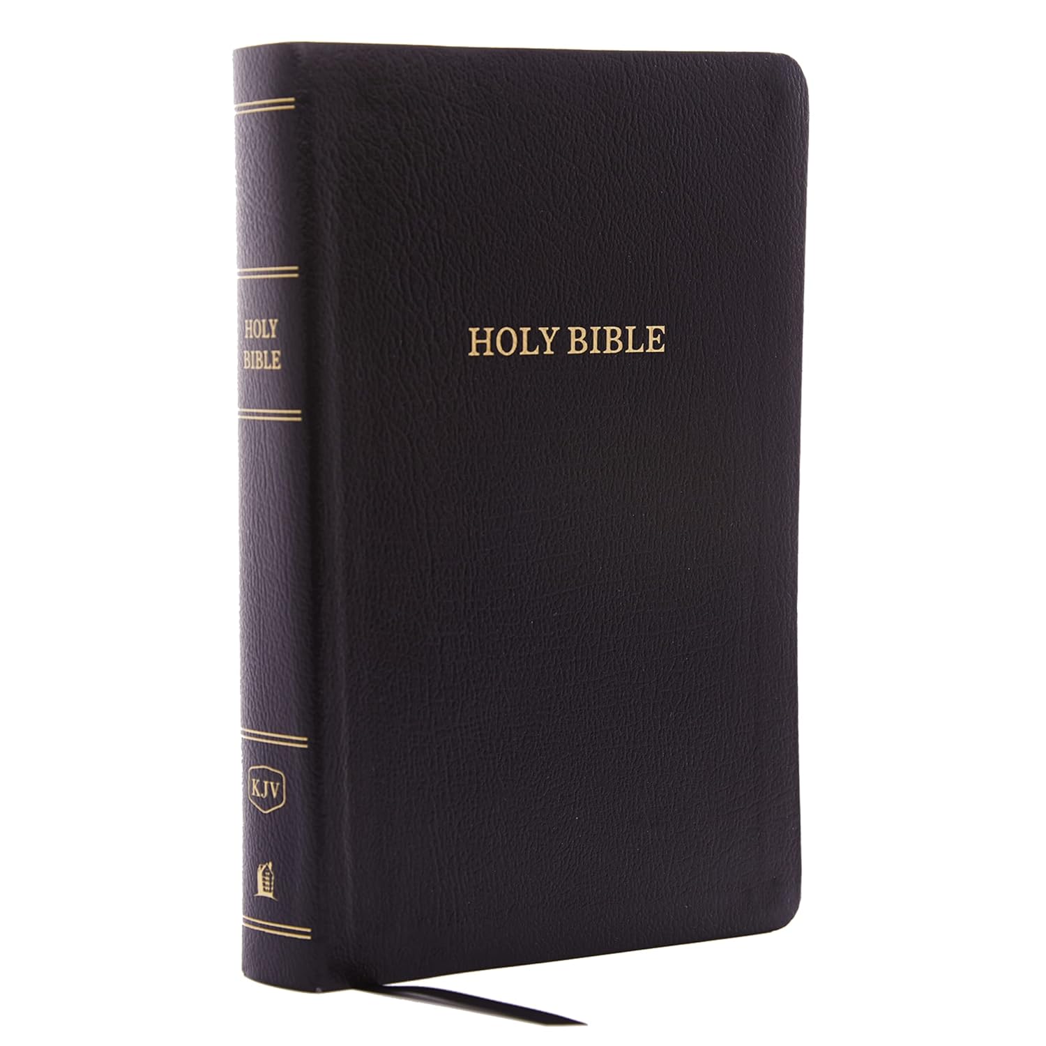 Thomas Nelson KJV Personal Size Giant Print Reference Bible Bonded Leather Black