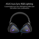 ASUS ROG Delta S Gaming Headset with USB-C | Ai Powered Noise-Canceling Microphone | Over-Ear Headphones for PC, Mac, Nintendo Switch, and Sony Playstation | Ergonomic Design, Black,One Size