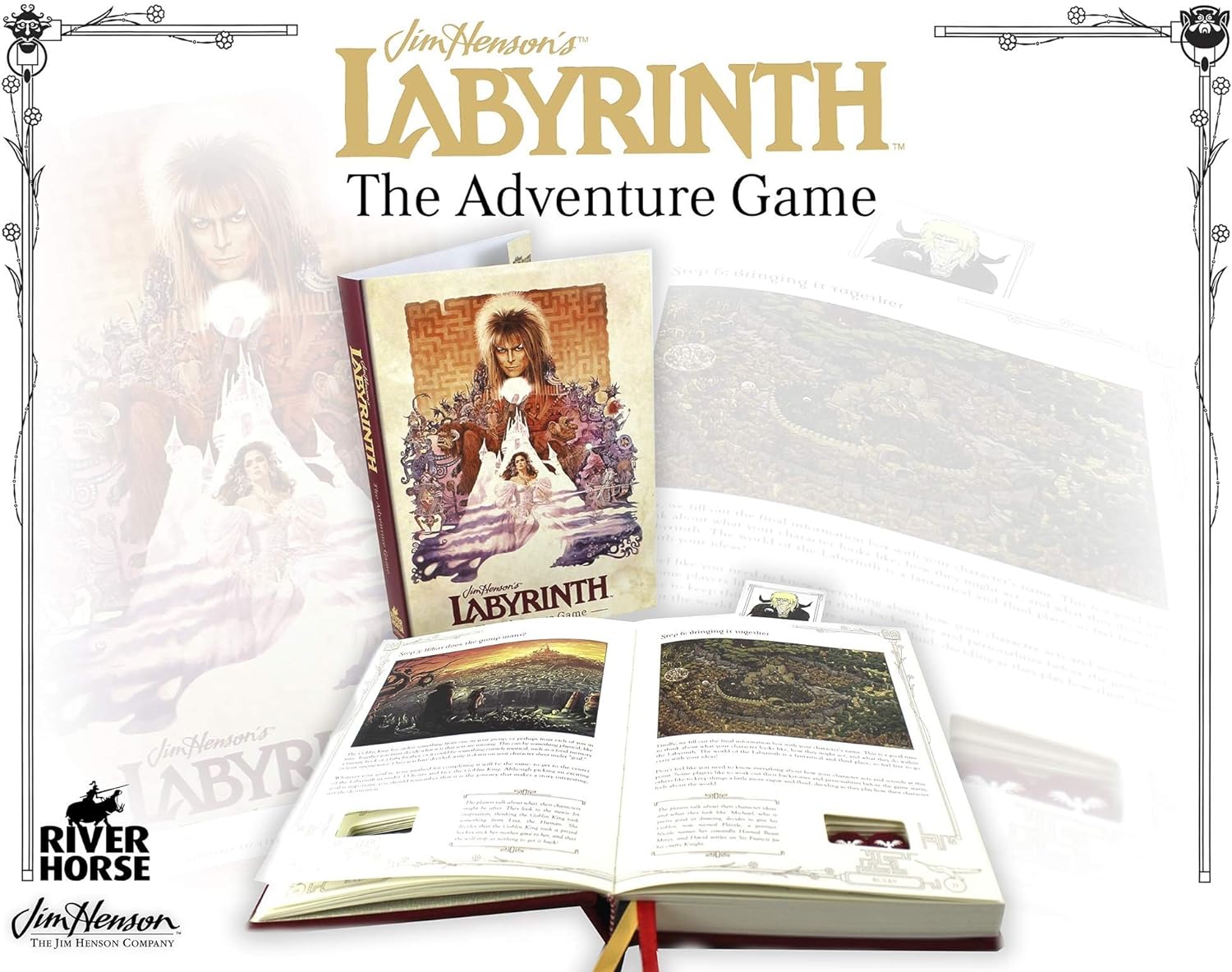 River Horse Studios Labyrinth The Adventure Game Hardback