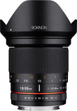 Rokinon CANON RK20M-C 20mm f/1.8 AS ED UMC Wide Angle Lens