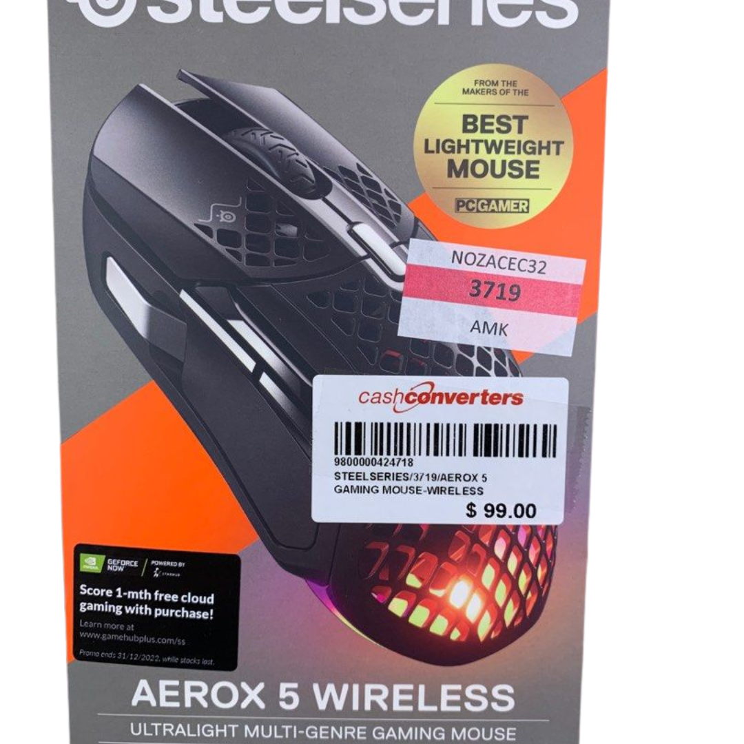 SteelSeries Aerox 5 Lightweight Wireless Gaming Mouse
