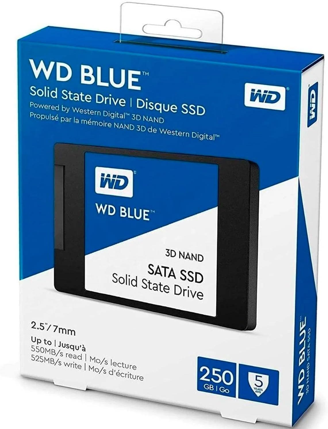 WD Blue 3D NAND 250GB PC SSD WDS250G2B0A
