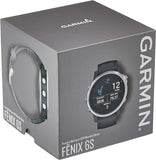 Garmin Fenix 6S Smartwatch Silver With Black Band