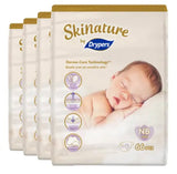 Drypers Skinature Baby Diapers Carton Newborn 66pcs X 4 Packs