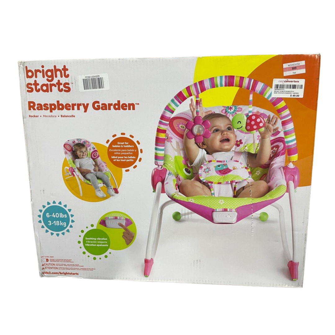 Bright Starts BS10125 Rocker Raspberry Garden