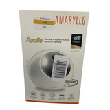 360° Amaryllo 1080p PTZ Wireless Security Camera with Night Vision, 256-bit Military Grade Encryption, 2-Way Audio, Unlimited Cloud Storage Support, Motion Detection, Human Voice Greeting-Apollo