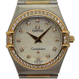 Omega Constellation 18K Gold & Steel 25mm Quartz Watch 13587500