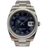 Rolex Datejust 116200 36mm Automatic Black Dial Watch