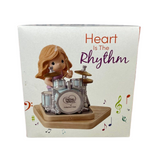 Precious Moments Figurine “Heart Is The Rhythm” CC229002