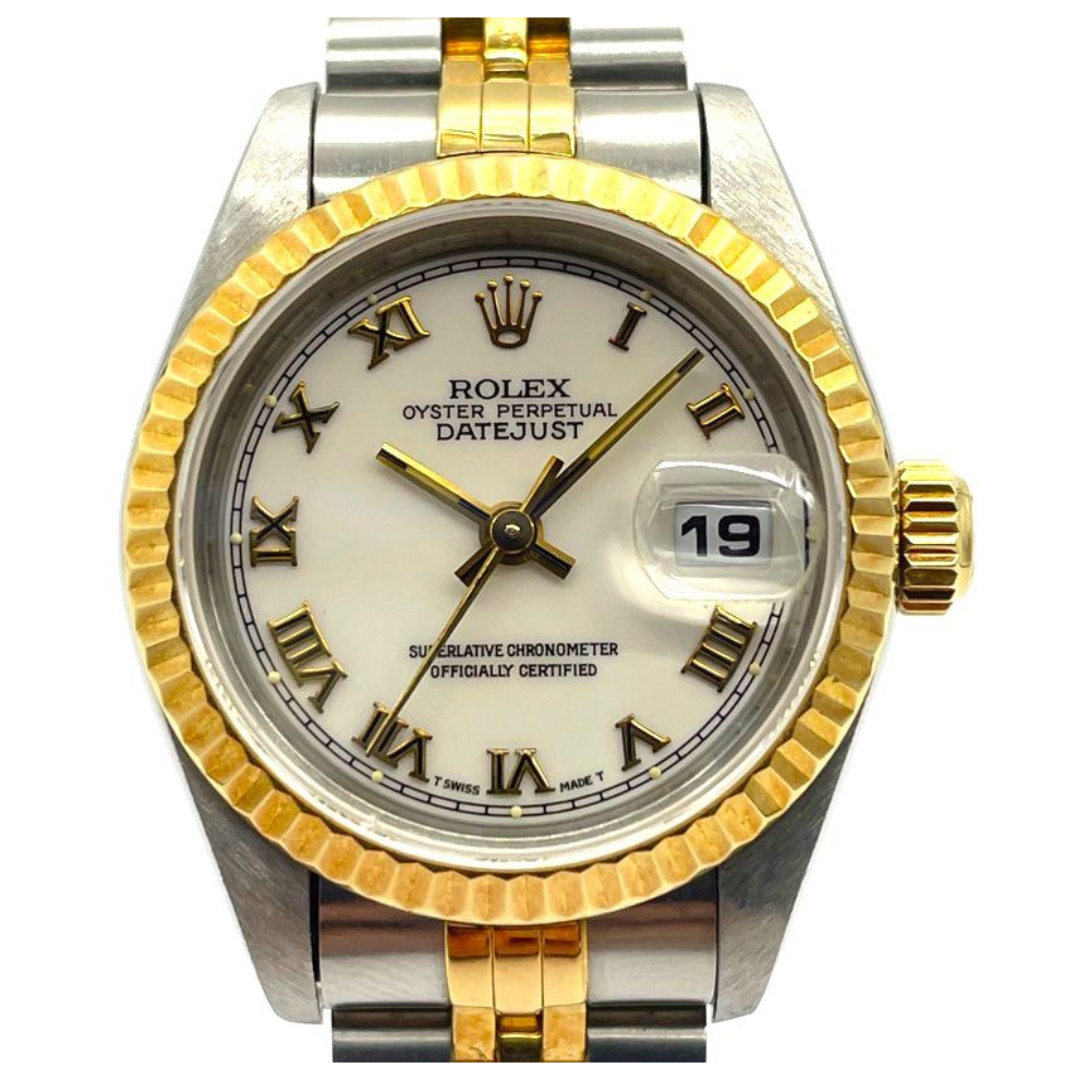 Datejust clearance half gold