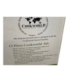 CookWorld Audiotherm Series 15 Pieces Cookware Set