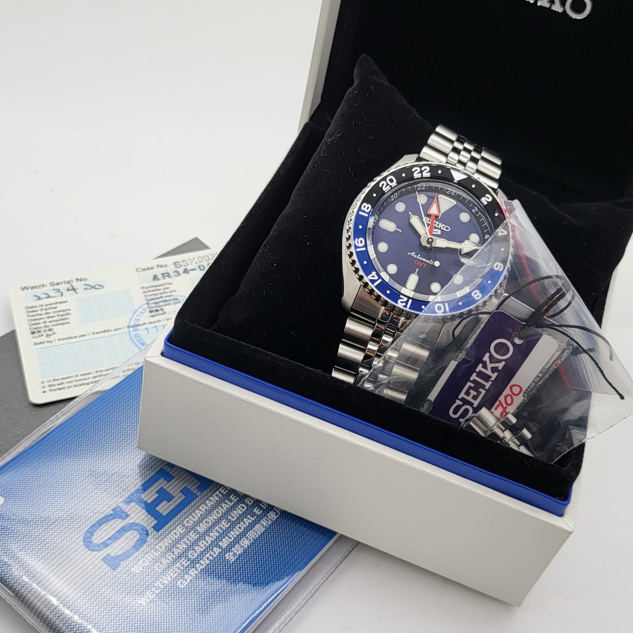 seiko 5 gmt ssk003k1