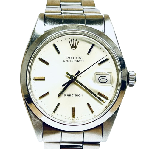 Self clearance winding rolex
