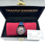 Tomaz Transformer Optimus Prime TQ023M-D1 with Blue & Red Crystal Quartz Watch