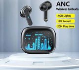 Awei T53 Wireless Bluetooth Earbuds RGB Colorful Light