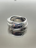 Cartier Or Amour Et Trinity 750 White Gold Ring Size 53