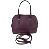 Kate Spade Tote Bag Wine Red Saffiano Leather