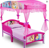 Delta Children Canopy Toddler Bed, Disney Princess