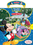 Disney Mickey Mouse: Let's Explore Outdoors Hardcover