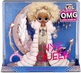 L.O.L. Surprise! Holiday OMG 2021 Collector NYE Queen Fashion Doll with Gold Fashions, Accessories, New Year's Celebration Outfit,Toys for Girls Ages 4 5 6 7+,Multicolor,576518