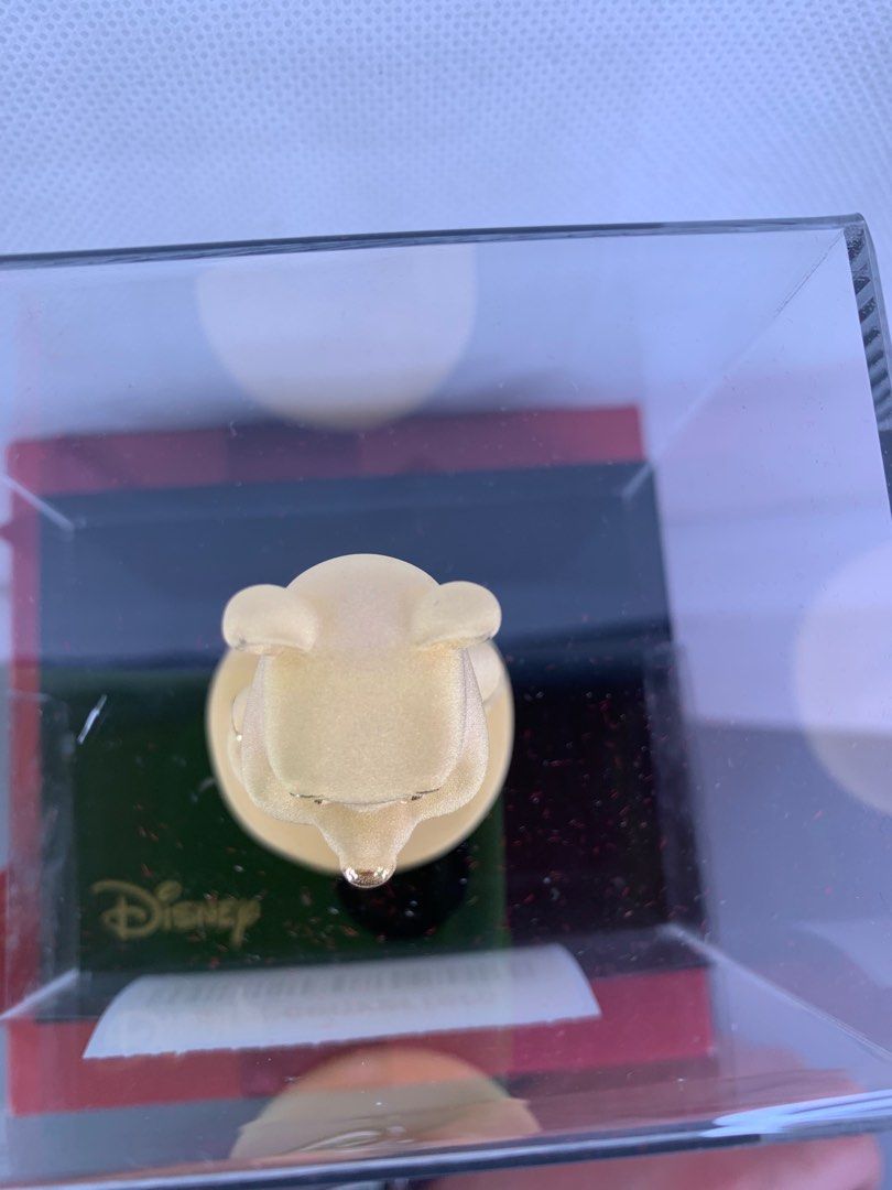 SK Winnie The Pooh Bear 999 Pure Gold Plated Figurine