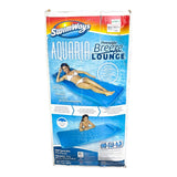 SwimWays Aquaria Pineapple Breeze Lounge - Durable Aqua Cell Foam Pool Float