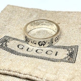 GUCCI Sterling Silver Guccighost Ring