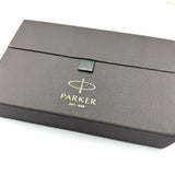 Parker 1931410 Premier Fountain Pen, Deep Black Lacquer with Gold Trim, Medium Nib with Black Ink Refilll