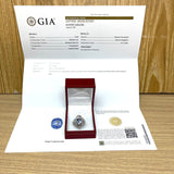 PT900 Blue Sapphire 3.17cts Diamond Lady ring With GIA Cert