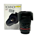 Rokinon RK35M-C 35mm f/1.4 Fixed Lens, Black