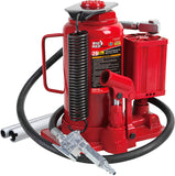 BIG RED TA92006 Torin Pneumatic Air Hydraulic Bottle Jack with Manual Hand Pump 20 Ton