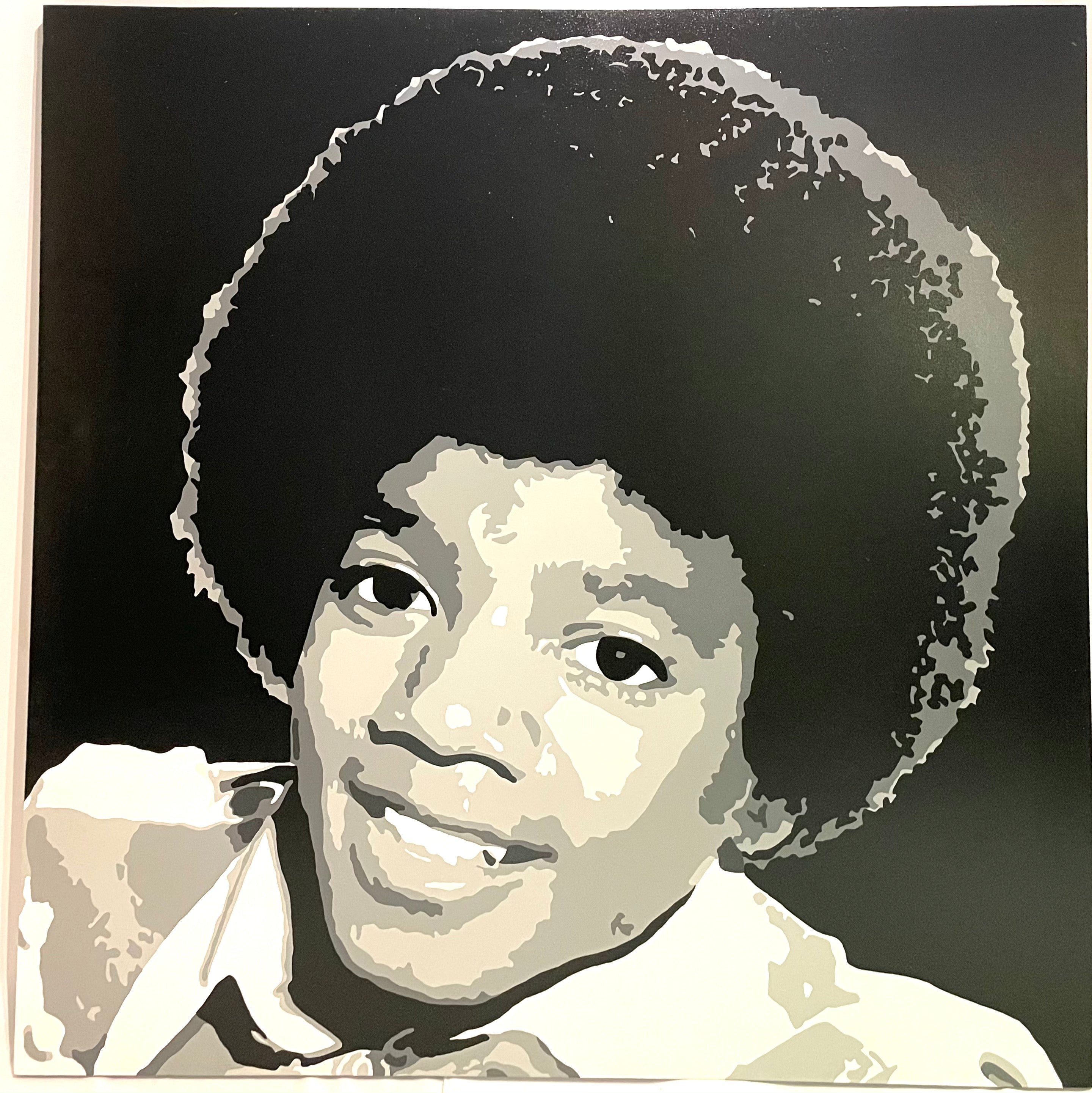 Michael Jackson 2009 Painting by Andre Tan