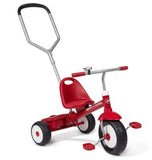 Radio Flyer Red Deluxe Steer and Stroll Trike