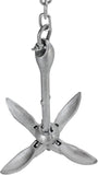 Extreme Max BoatTector Complete Grapnel Anchor Kit for Small Boats