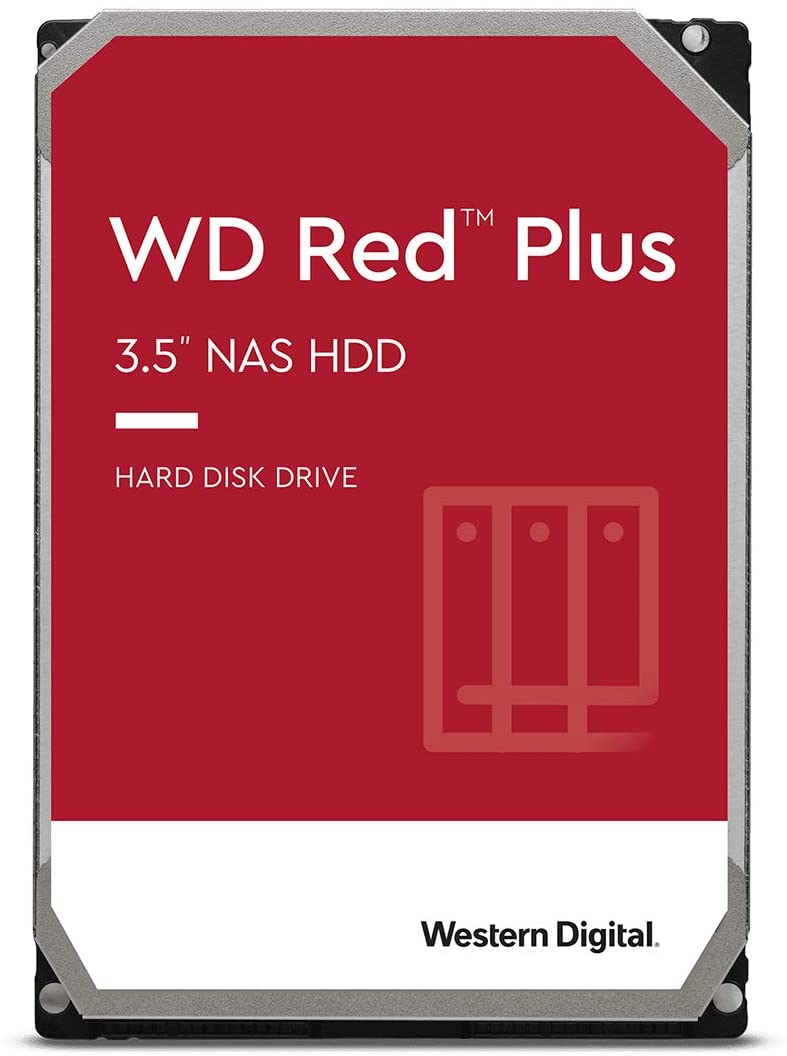 Western Digital 3TB WD Red Plus NAS Internal Hard Drive HDD WD30EFZX