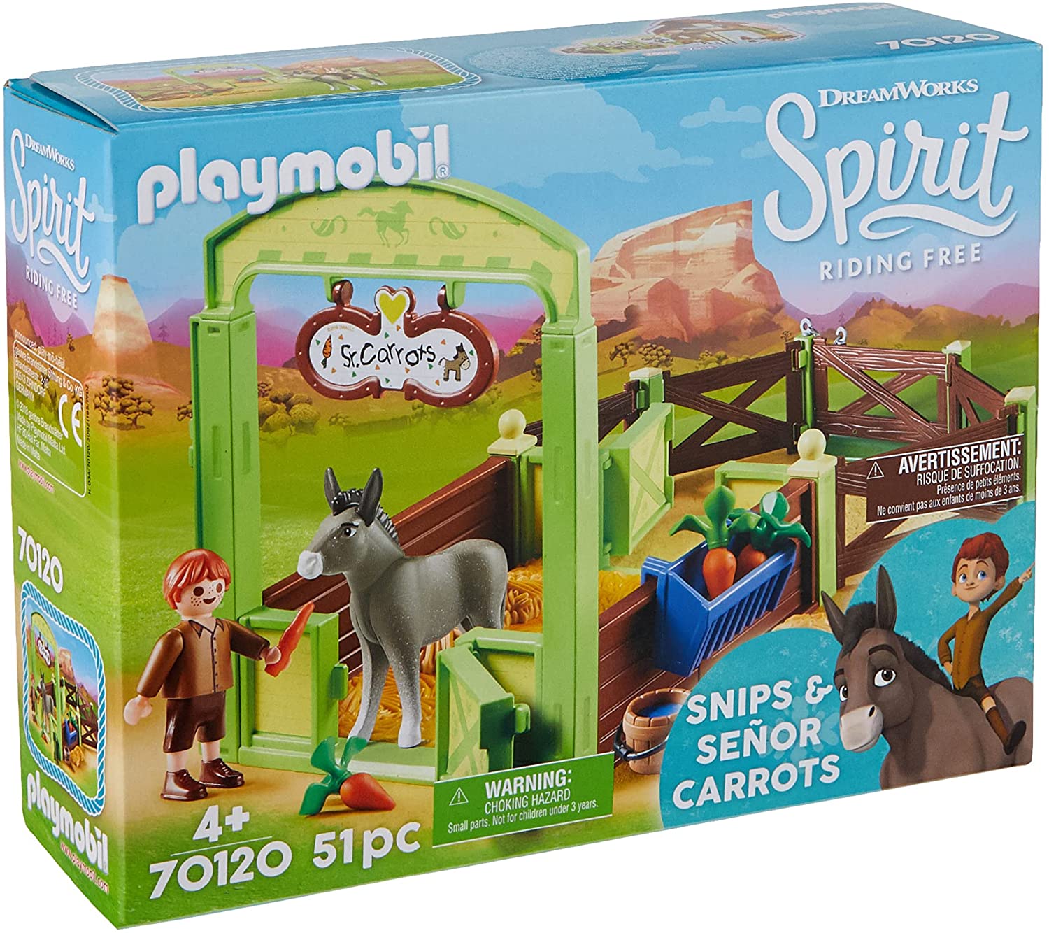 Dreamworks spirit riding free playmobil Clearance