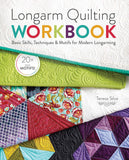 Teresa Silva Longarm Quilting Workbook: Basic Skills Techniques And Motifs for Modern Longarming Spiral-bound