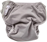CLOSE PARENT NAPPY-Pop-in Minkee Washable Diaper Grey