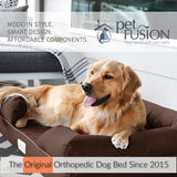 PetFusion Ultimate Dog Bed Chocolate Brown ( No Foam)