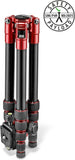 Manfrotto Tripod, Lightweight Element Traveler Small Red (MKELES5RD-BH)