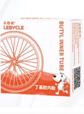 LeBycle Mountain Road Bicycle Inner Tube 24X1.5/1/75 AV