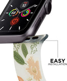 RIFLE PAPER CO  APPLE WATCH BAND-42-44MM WILD FLOWERS
