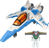Disney and Pixar Buzz Lightyear Figure with Blast and Battle XL15 Spaceship Collectible Set