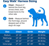 PetSafe Easy Walk Dog Harness Teal and Gray Medium