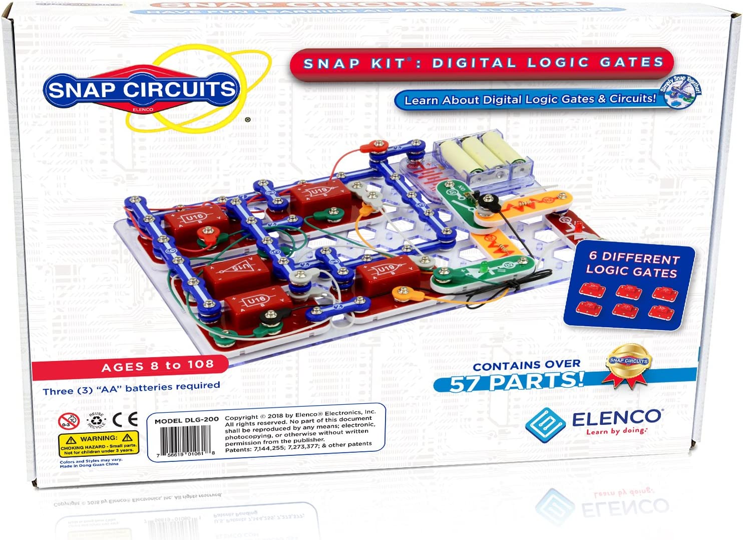 Snap Circuits Digital Logic Gates 200 Exploration Kit