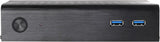 SilverStone Technology Aluminum Top Cover/Steel Body Thin Mini-Itx Media Center/HTPC Case PT13B-USA