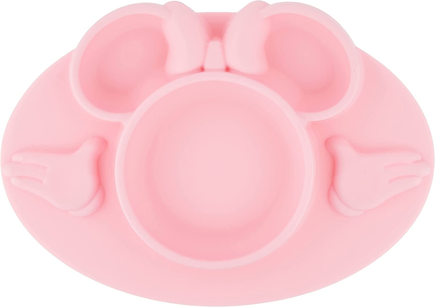 The First Years Disney Minnie Mouse Silicone Placemat, Pink