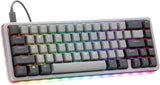 DROP ALT High-Profile Mechanical Keyboard  65% 67 Key Cherry MX Brown, Gray
