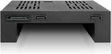ICY DOCK 2 Bay 2.5 SAS SATA HDD SSD Mobile Rack 3.5 Slot for External 5.25 Bay
